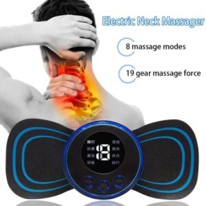 EMS rechargeable neck and back multi-body pain relief massager